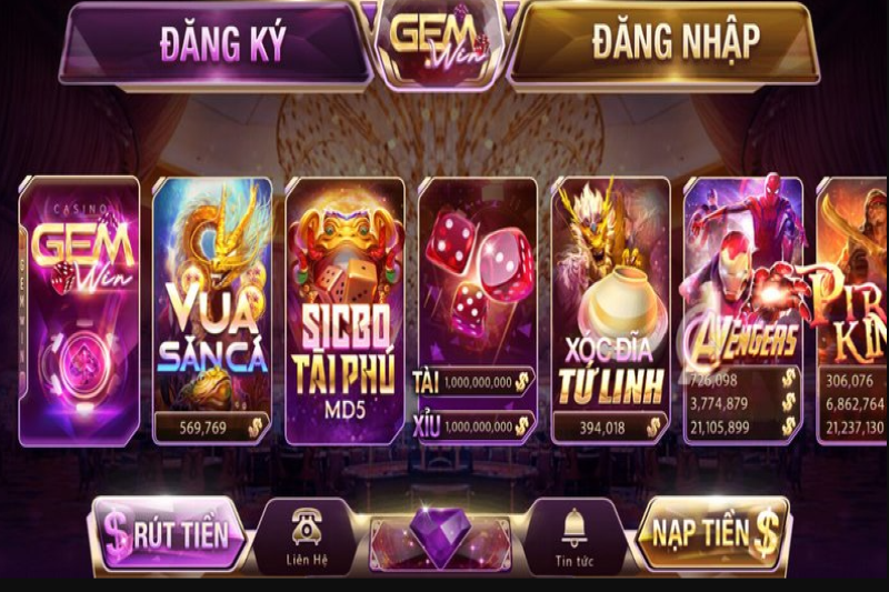Thông tin về tựa game tài xỉu gemwin